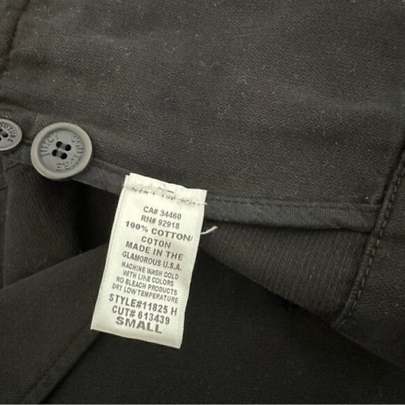 JUICY Couture Black Embroidered Button Blazer S - Picture 8 of 9